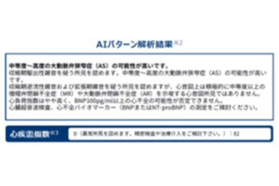 AIによる解析結果