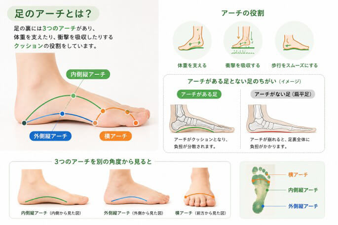 足は一生使う体の土台です